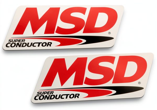 MSD 8.5mm Super Conductor Spark Plug Wire Set Red-2