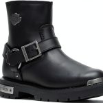 Wolverine Motorcycle Boots Black Grain Leather-0