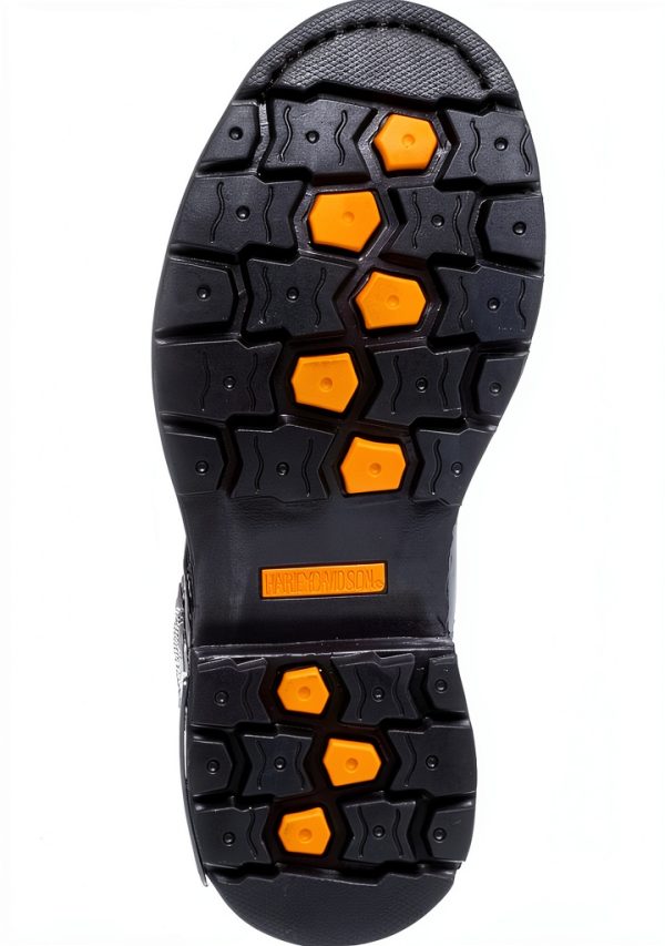 Wolverine Black Motorcycle Boots for Women-4