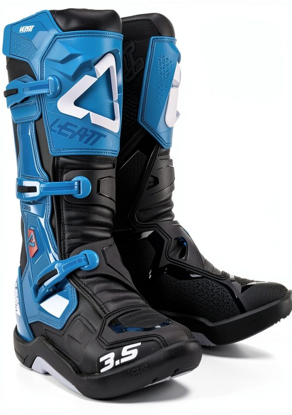Leatt Motorcycle Boot 3.5 Cyan Ankle Support-3