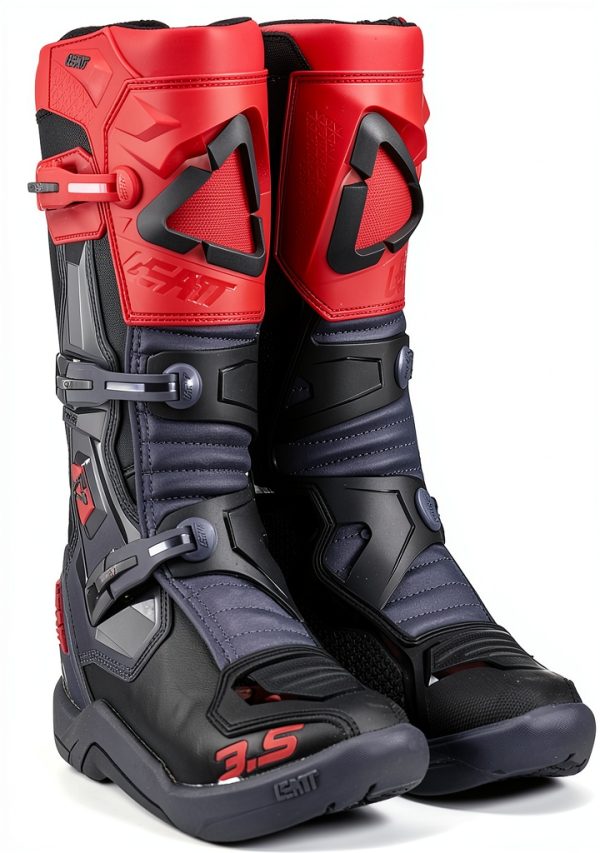 Leatt Motorcycle Boot 3.5 Cyan Ankle Support-0