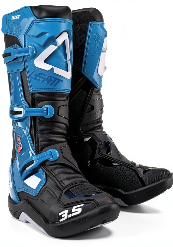 Leatt Motorcycle Boot 3.5 Cyan Ankle Support-2