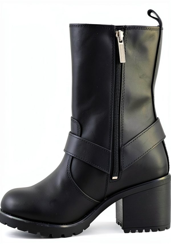 Harley-Davidson Waterproof Motorcycle Boots Mens Leather-2