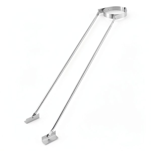 DuraVent 6DP XRB DuraPlus 6" Roof Bracket for Chimney Pipe Metallic-0