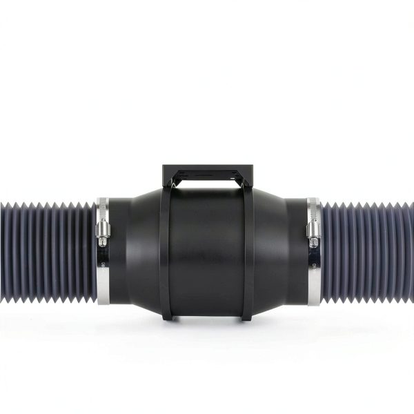 3 Inch Aluminum Ducting InfiniPower Dryer Vent Hose Gray 8ft-3