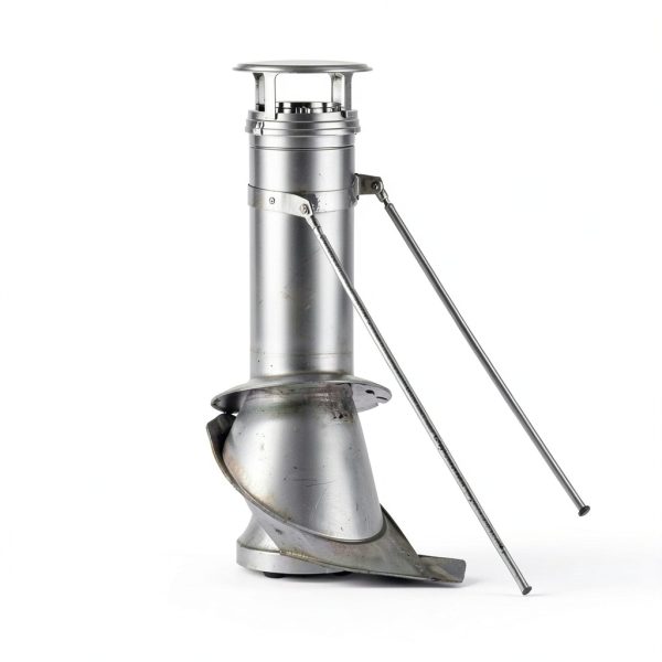 DuraVent 6DP XRB DuraPlus 6" Roof Bracket for Chimney Pipe Metallic-4