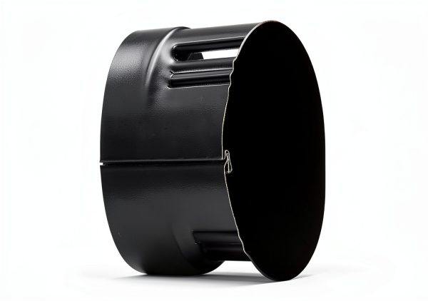 Stove Pipe 8" x 24" Black United States HDW HVAC Ducting Pipe-7