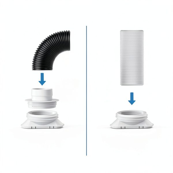 AC Infinity Window Duct Kit, Universal Vent Port for 4” and 6” Inline Fans, Window Vent Kit Fit with HVAC Ducting, Hoses, Duct Fans, Air Conditioner, and Dryer in Homes, Grow Tents, and Grow Rooms-4
