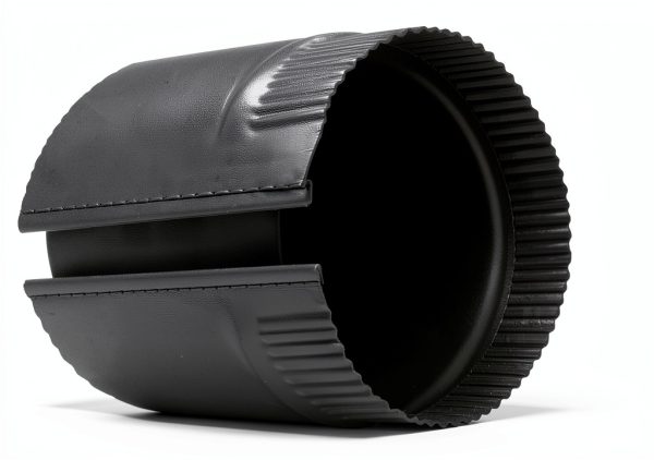 Stove Pipe 8" x 24" Black United States HDW HVAC Ducting Pipe-5