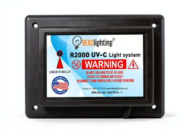 REKO Lighting R2000 Air Purifier UV C Light Duct for HVAC-4