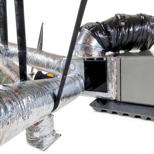4 Inch Insulated Flexible Duct Cuchiilo HVAC 4'' R-4.2 25 ft-1
