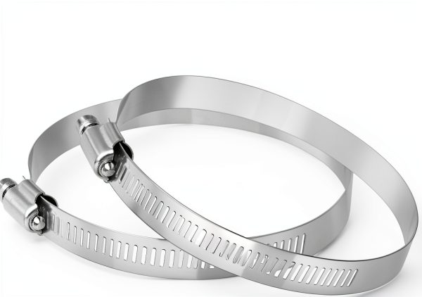 4 Inch Dryer Vent Hose YIJUHOU Aluminum Ducting 5ft with Clamps-3