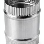 3 Inch Round Galvanized Steel Duct Connector - ZOWZEA HVAC Vent-0
